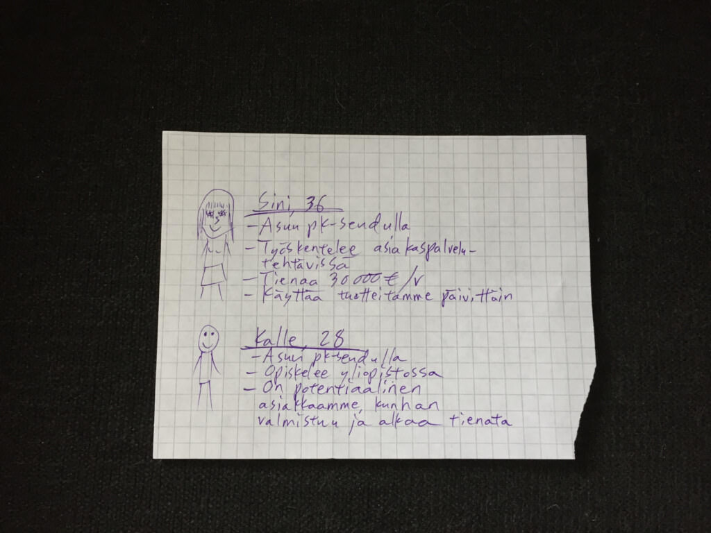 Ostajapersoona auttaa viestisi kohdentamisessa